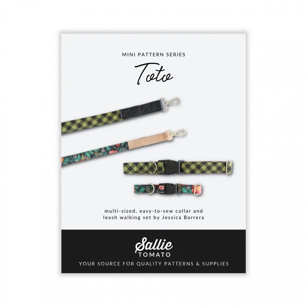 Sallie Tomato Paper Sewing Pattern Toto Collar
