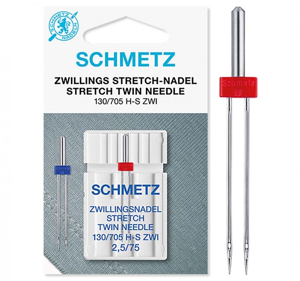 Schmetz Stretch Twin Sewing Machine Needle
