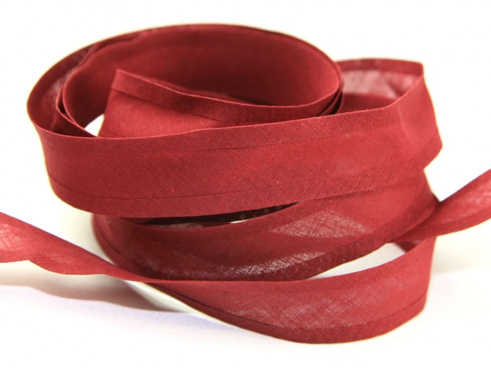 Wine 6359 Cotton Bias Binding Tape (Value Roll)