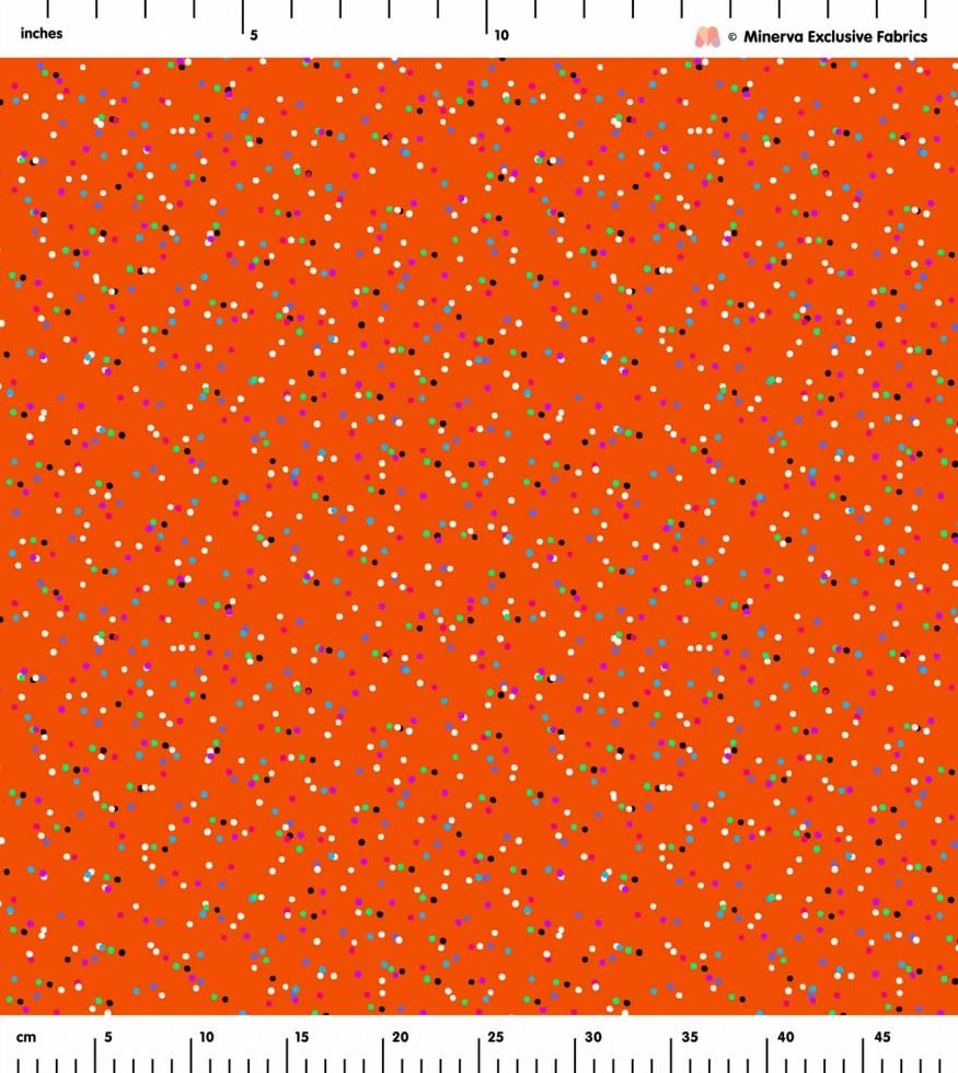 Minerva Exclusive Linen Fabric - POD - Sprinkle Shower - per metre - Picture 5 of 6