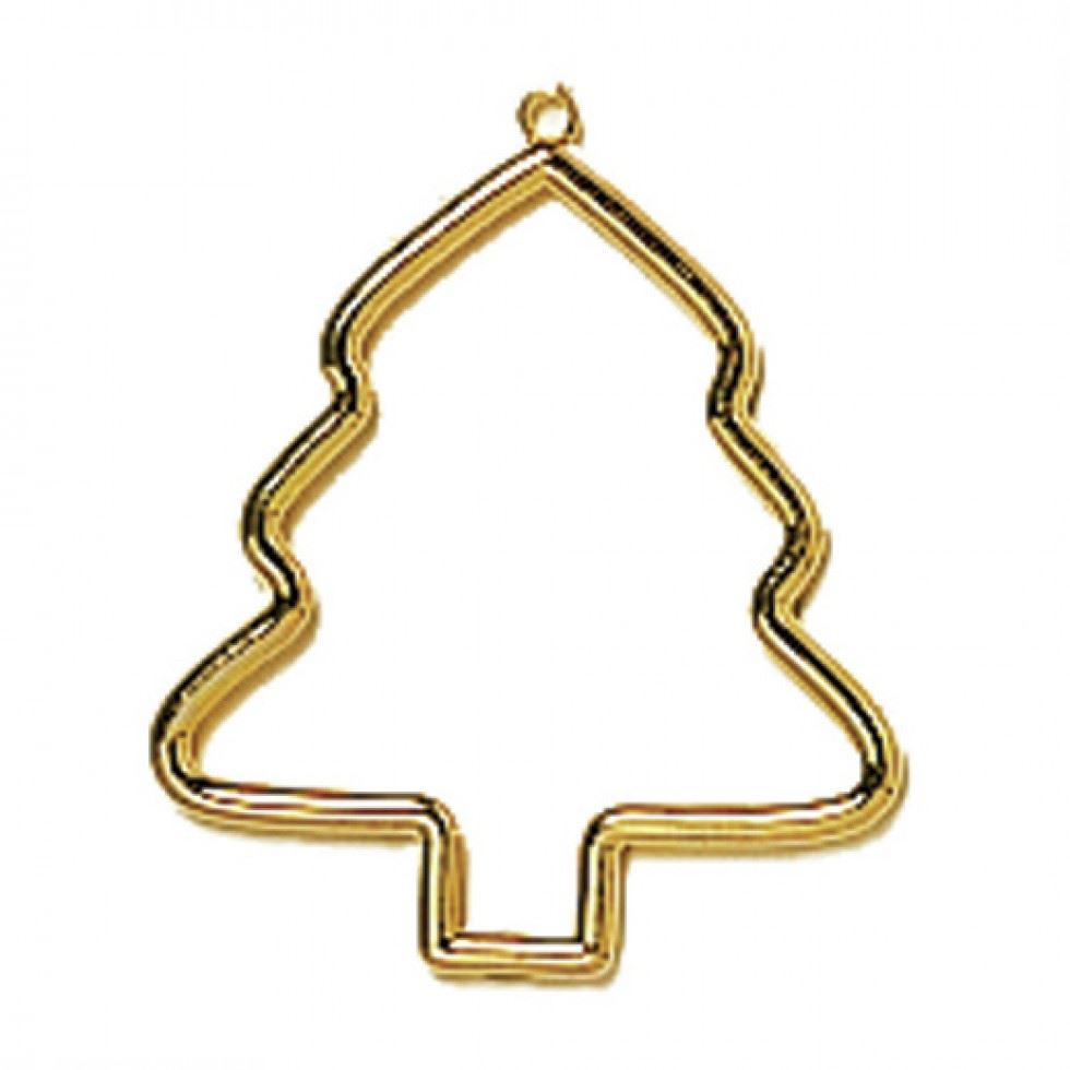 Vervaco Gold Christmas Tree Cross Stitch Frames