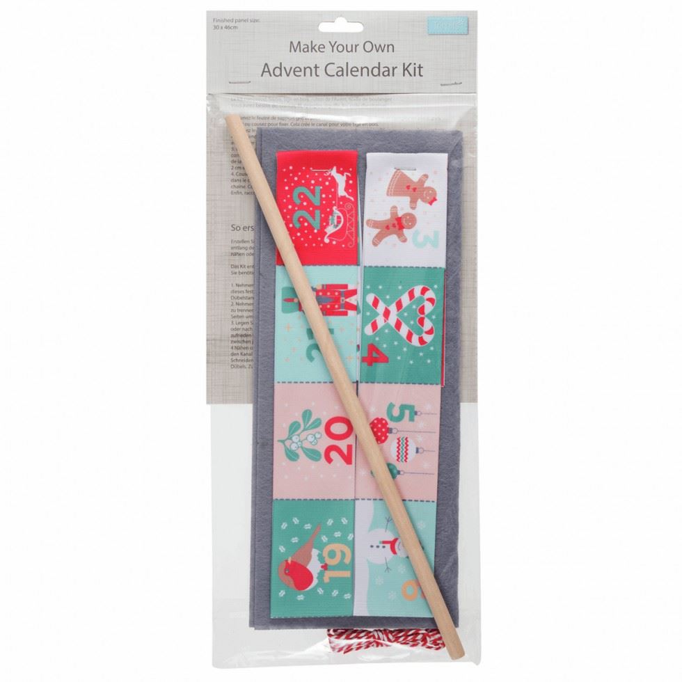 Trimits Make Your Own Advent Calendar Kit Cream
 