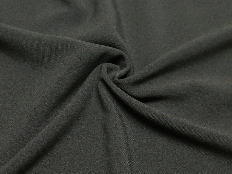 Mushroom Deadstock Stretch Woven Twill Suiting Fabric
