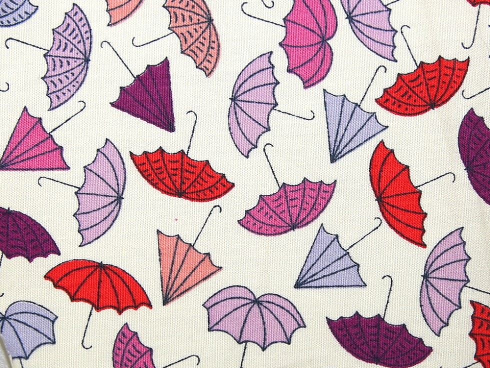 100% Cotton Poplin Fabric Pink Multi
 