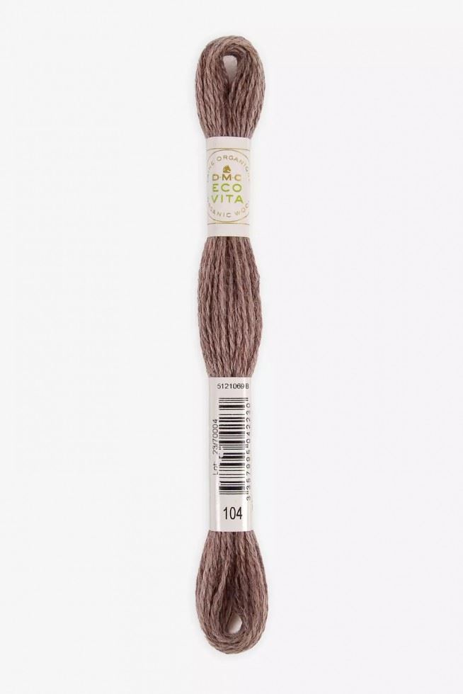 DMC Eco Vita Organic Wool Embroidery Thread 104
 