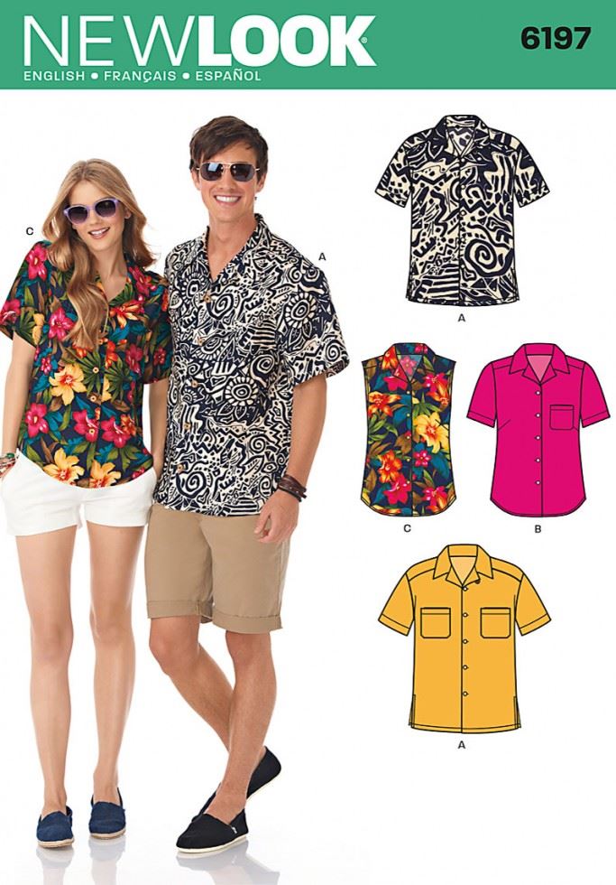 New Look Paper Sewing Pattern 6197
 