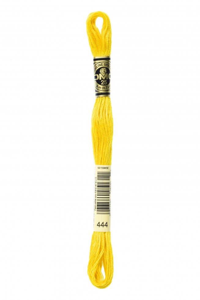Dmc 444 Stranded Cotton Embroidery Thread