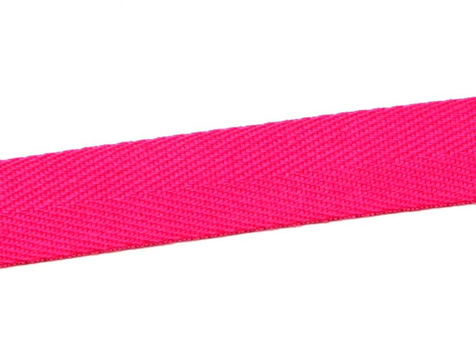 Essential Trimmings Fuchsia Pink Cotton Webbing Tape (Value Roll)