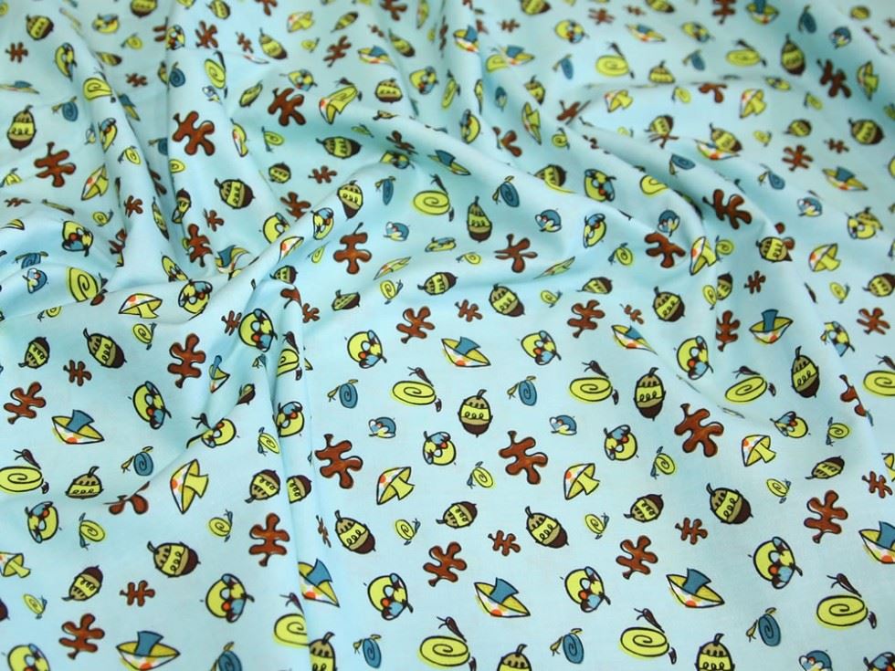 Camelot Fabrics Blue 100% Cotton Poplin Fabric
