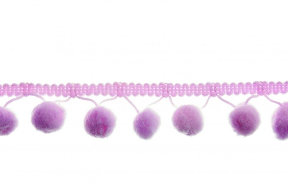 Essential Trimmings Light Pink Pom Poms Trim (Value Roll)