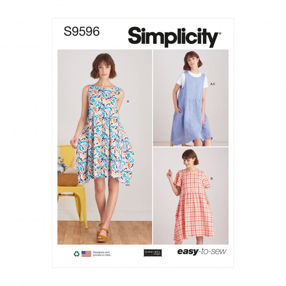 Minerva Sewing Pattern 9596 Simplicity Simplicity-9596-A