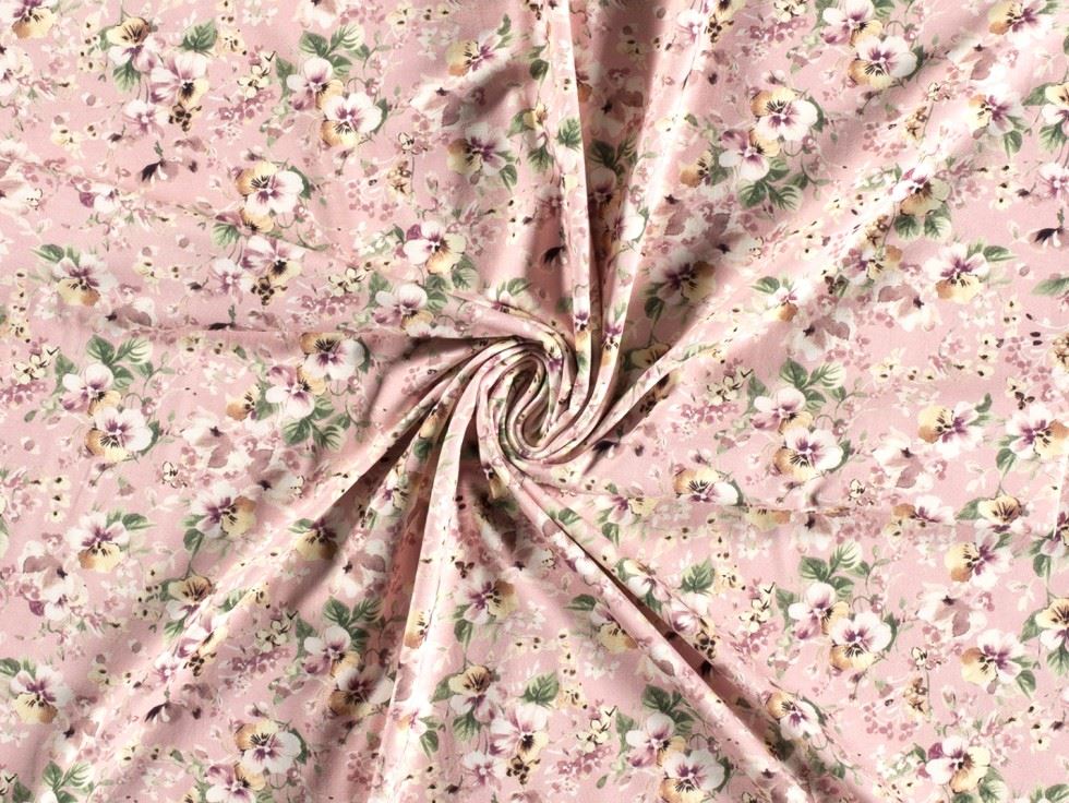 Cotton Jersey Stretch Knit Fabric Pink
 