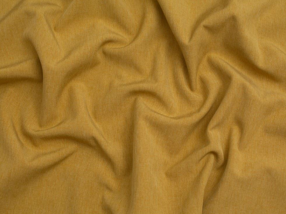 Minerva Core Range Stretch Woven Fleece Back Soft Shell Coating Fabric Ochre
 