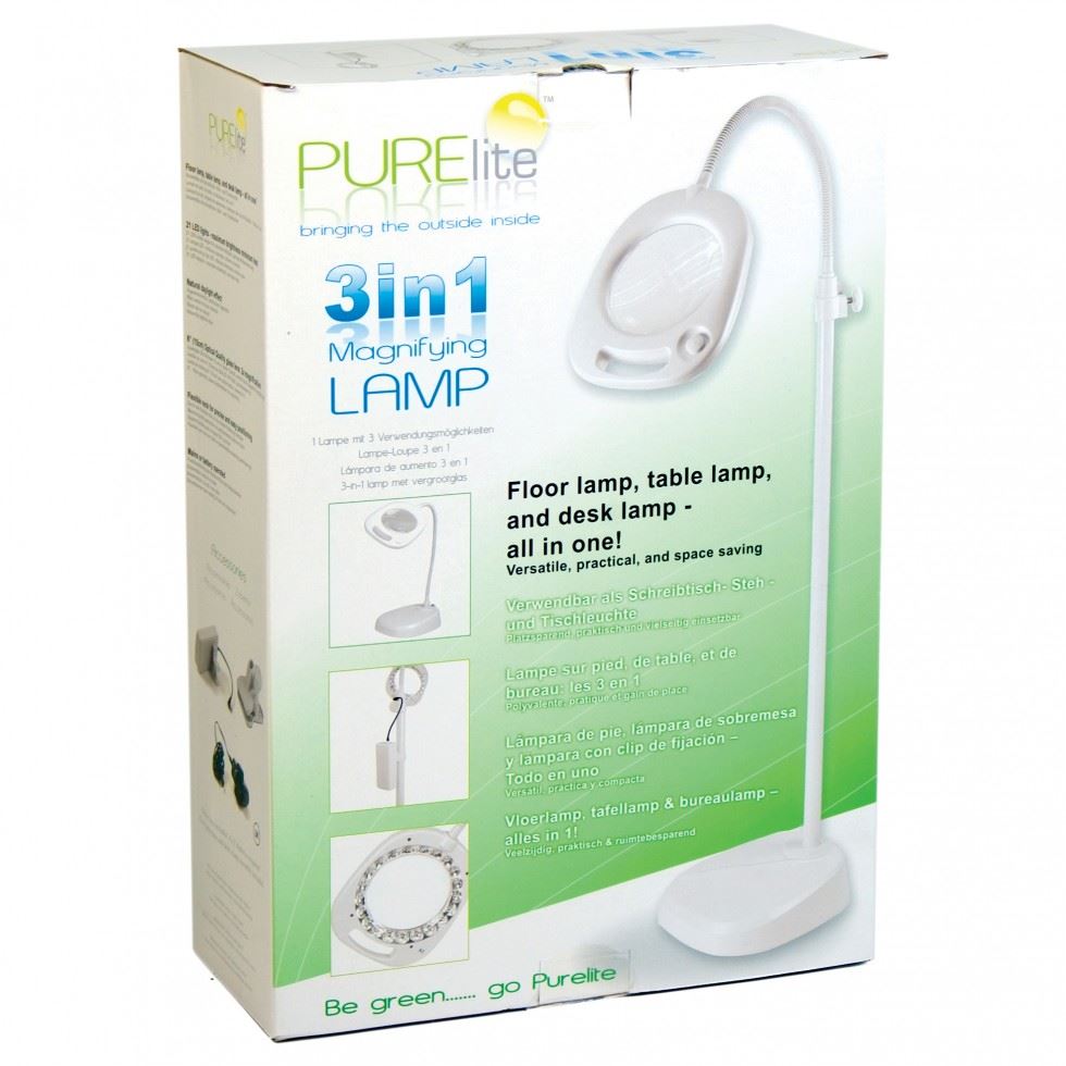 Purelite European Magnifying Craft Lamp
 