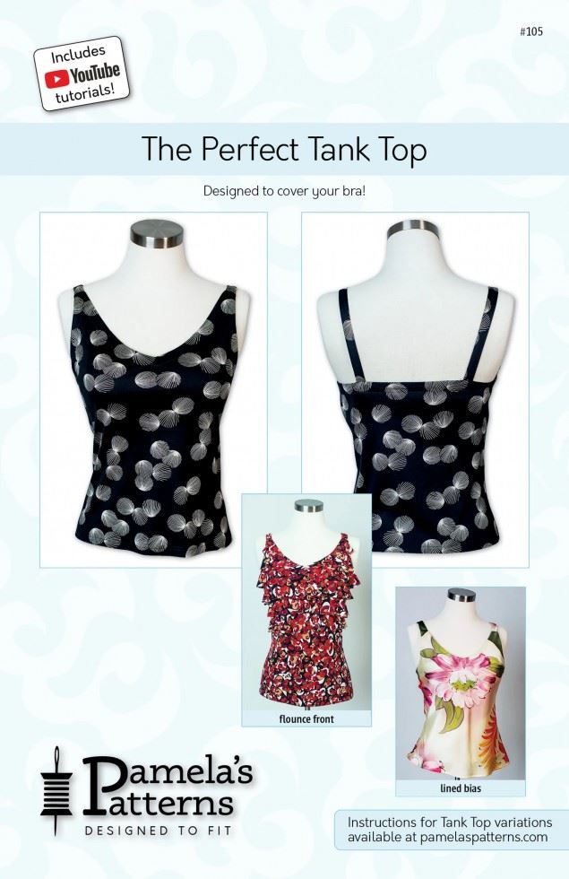 Pamelas Patterns Sewing Pattern The Perfect Tank Top