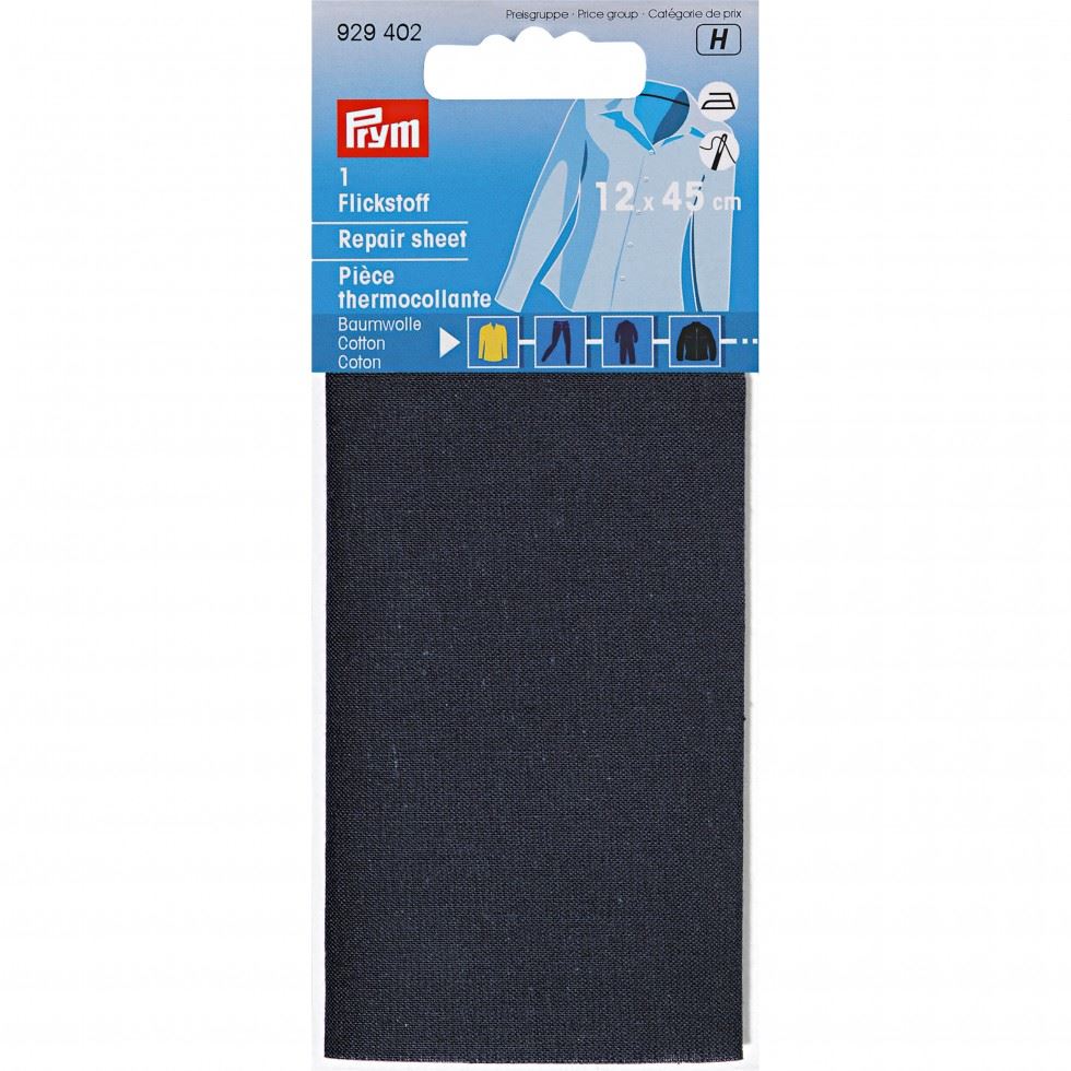 Prym Cotton Repair Sheet Navy Blue
 