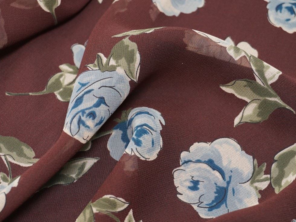 Lady Mcelroy Silk Sheer Chiffon Fabric