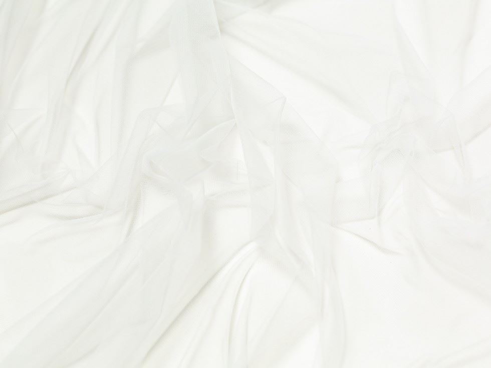 Minerva Core Range Dolce Vita Soft Italian Tulle Fabric Ivory
 