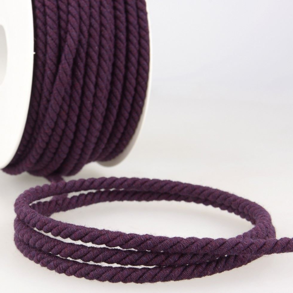 Stephanoise Round Cotton Cord Prune
 