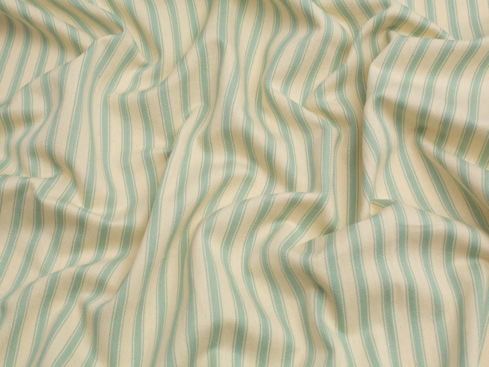 Ticking Stripe Canvas Fabric 137cm / 54" Wide - per metre - Picture 6 of 9