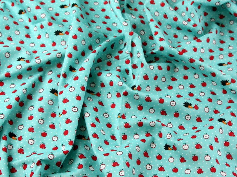 John Louden Mint Green 100% Cotton Poplin Fabric