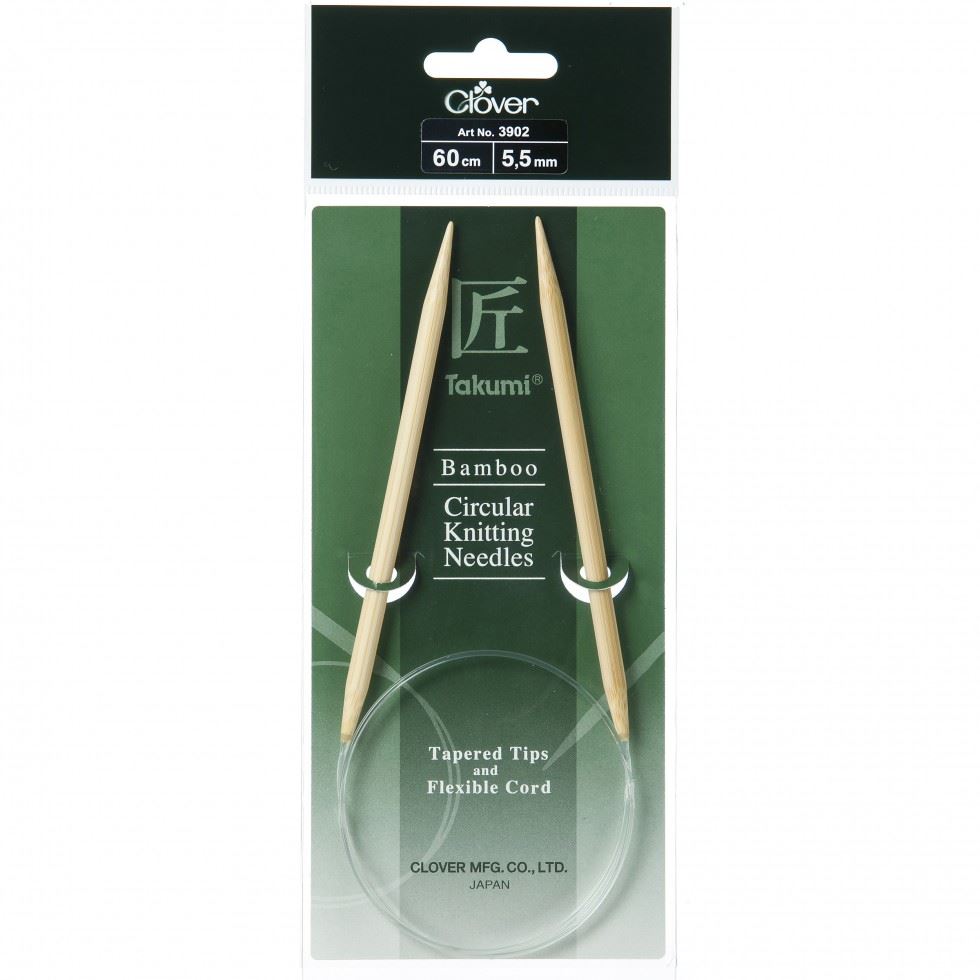 Clover Bamboo Circular Needles