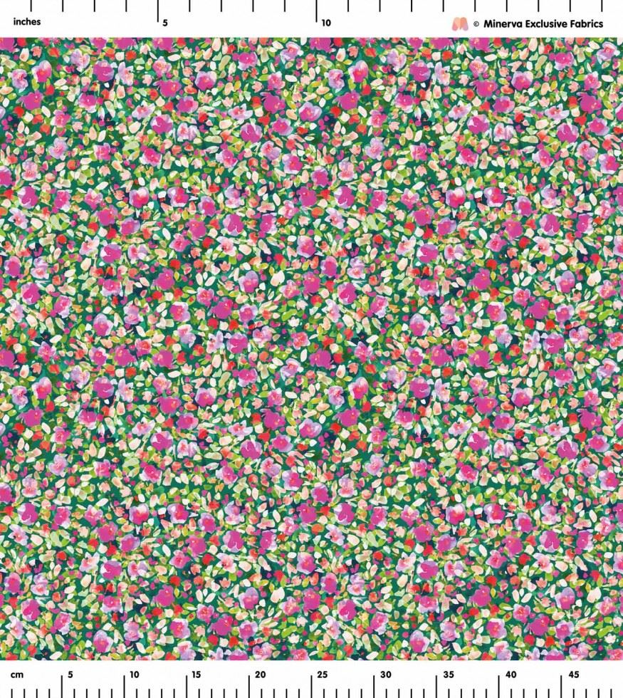 Minerva Exclusive Lining Fabric - POD - Fluttering Floral - per metre - Picture 2 of 7