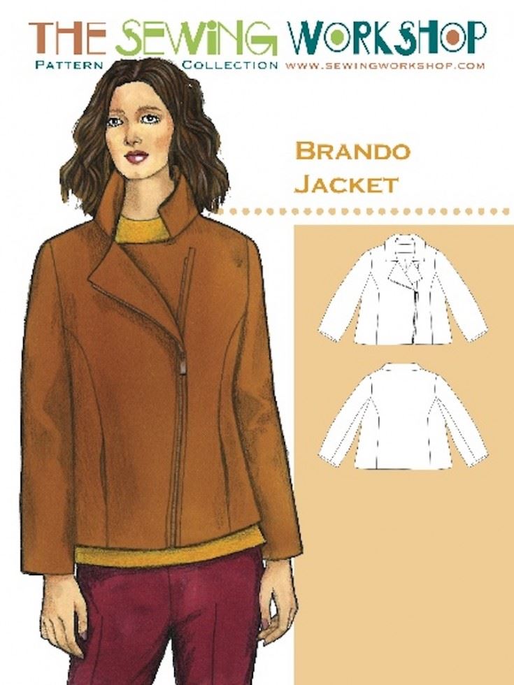 The Sewing Workshop Paper Sewing Pattern Brando Jacket