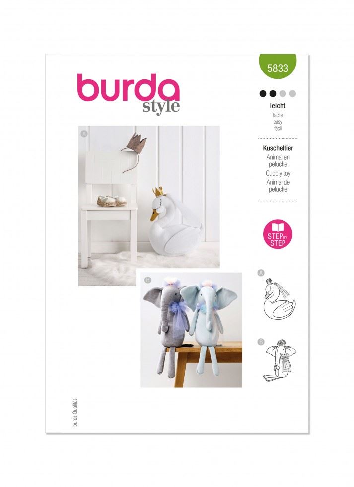 Burda Paper Sewing Pattern 5833
 
