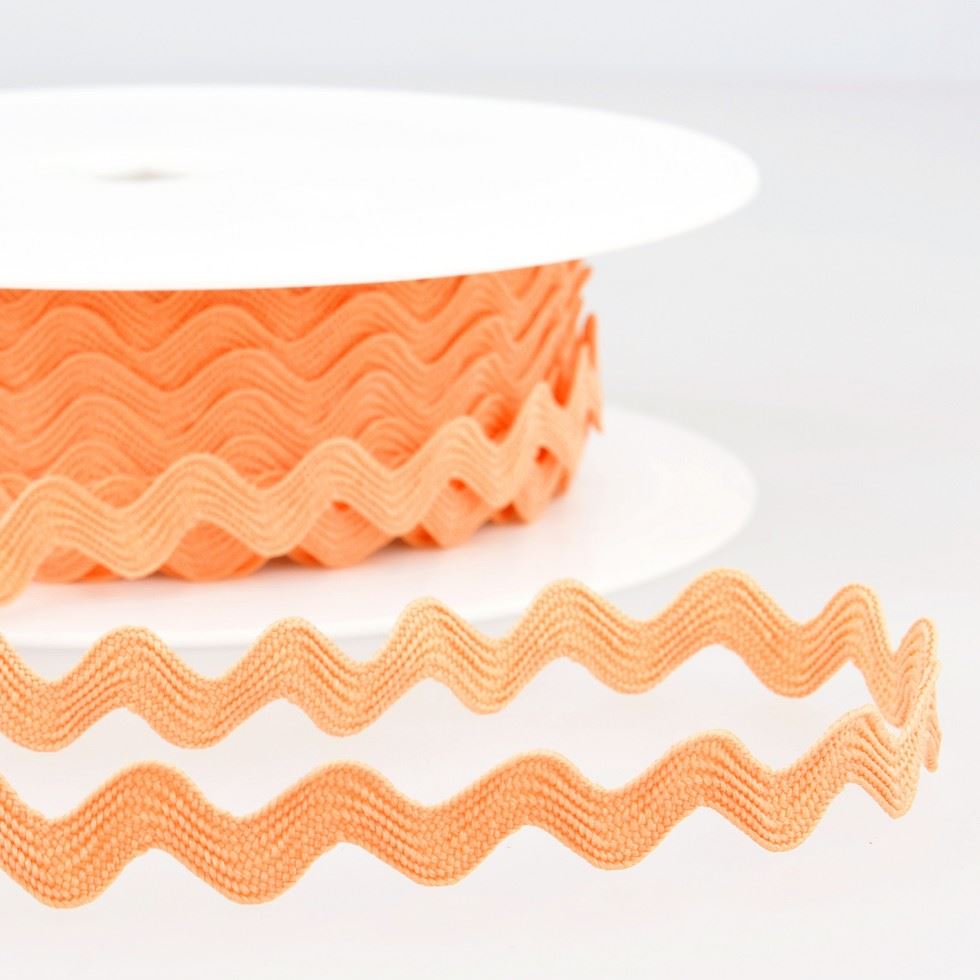 Stephanoise Ric Rac Trim Apricot