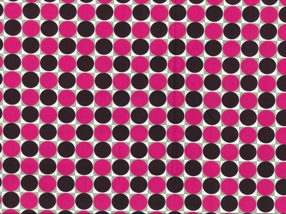 Rose And Hubble Cerise Pink 100% Cotton Poplin Fabric