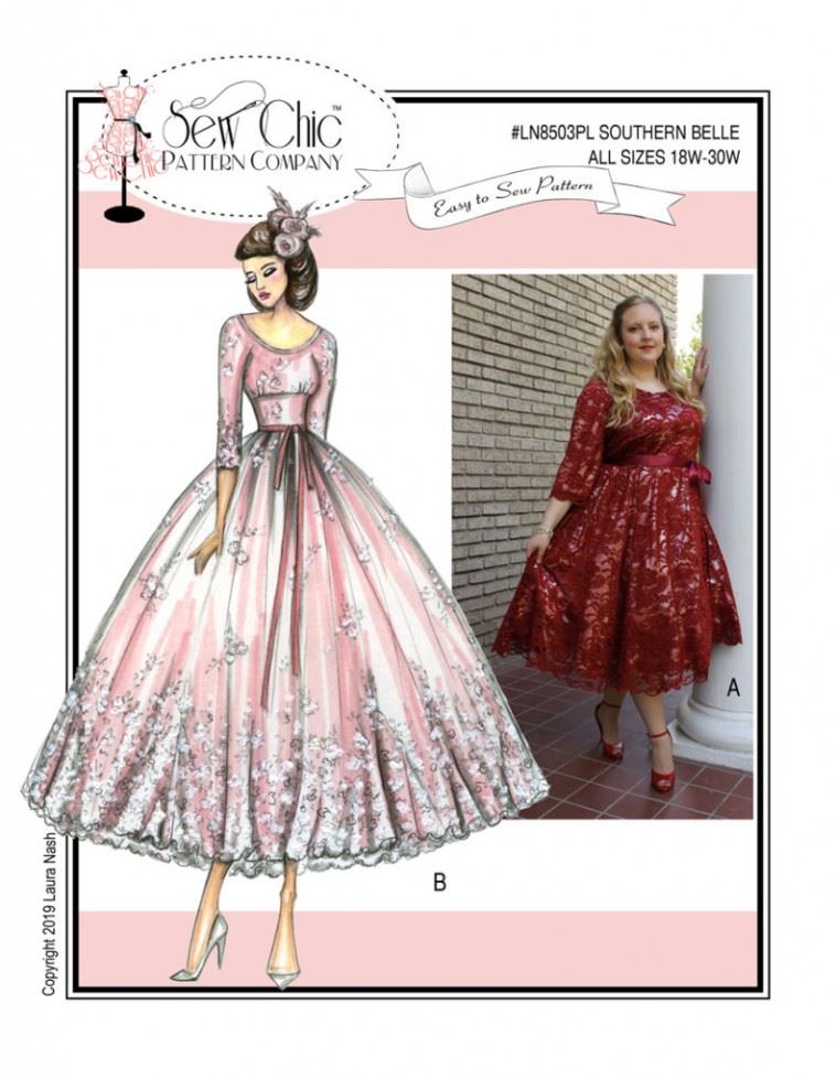 Sew Chic Sewing Pattern Southern Belle