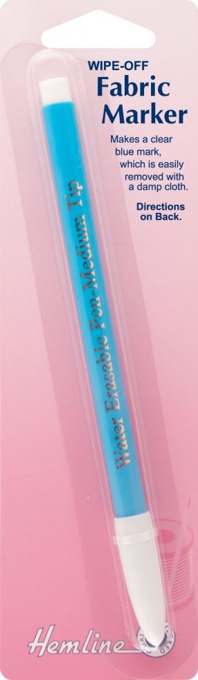 Hemline Fabric Marker Wipe & Wash