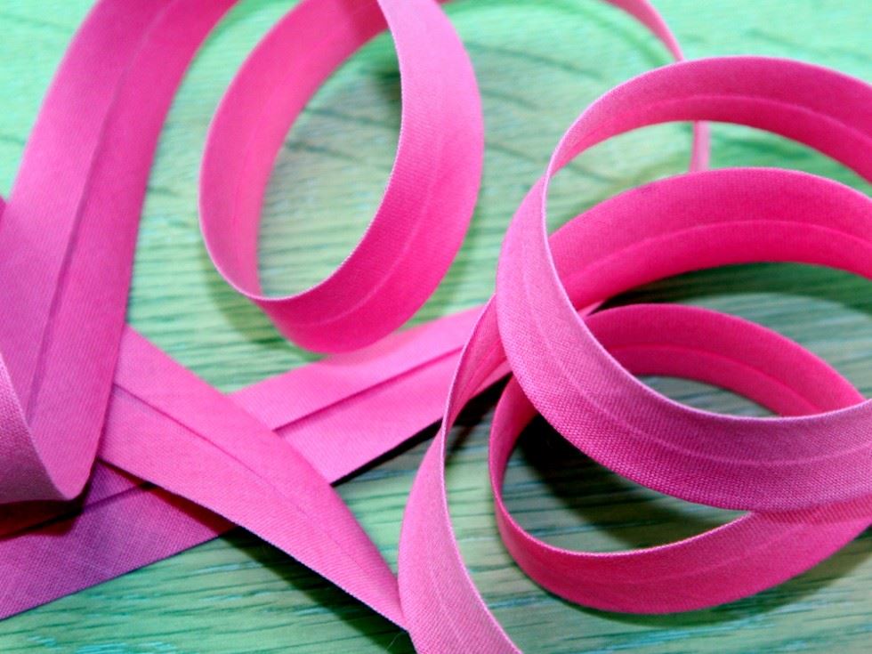 Prym Pink Cotton Bias Binding Tape