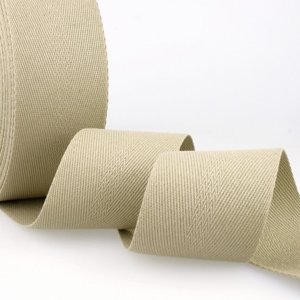 Stephanoise Strong Webbing Linen White