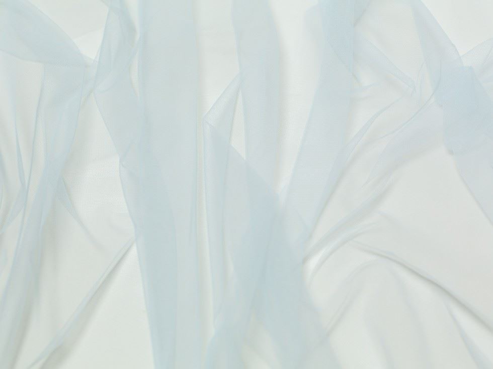 Minerva Core Range Dolce Vita Soft Italian Tulle Fabric Celeste
 