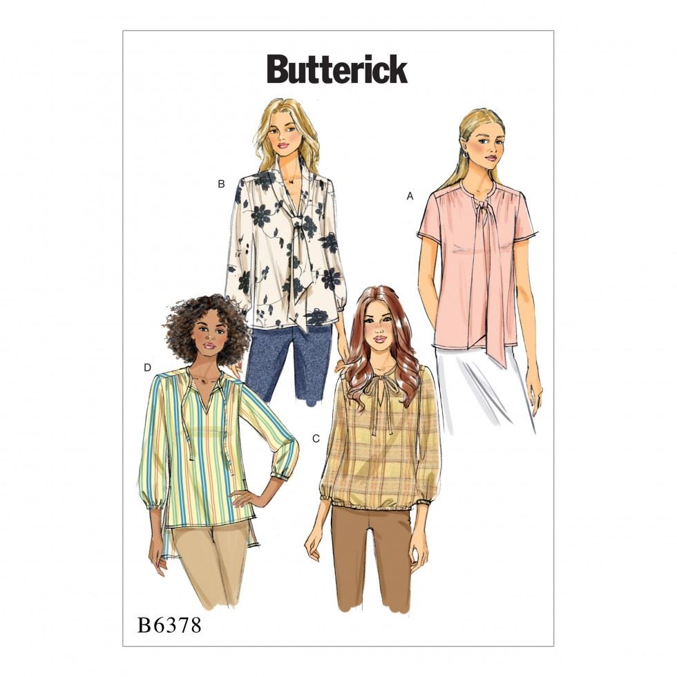 Butterick Paper Sewing Pattern 6378
 