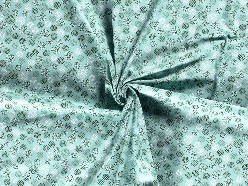 Green 100% Cotton Poplin Fabric