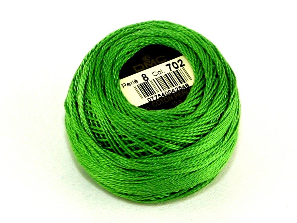 Dmc 702 Size 8 Cotton Perle Thread