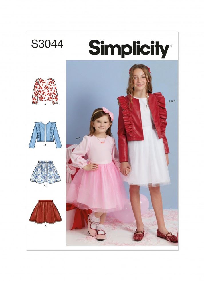 Minerva Sewing Pattern 3044 Simplicity Simplicity-3044-Hh