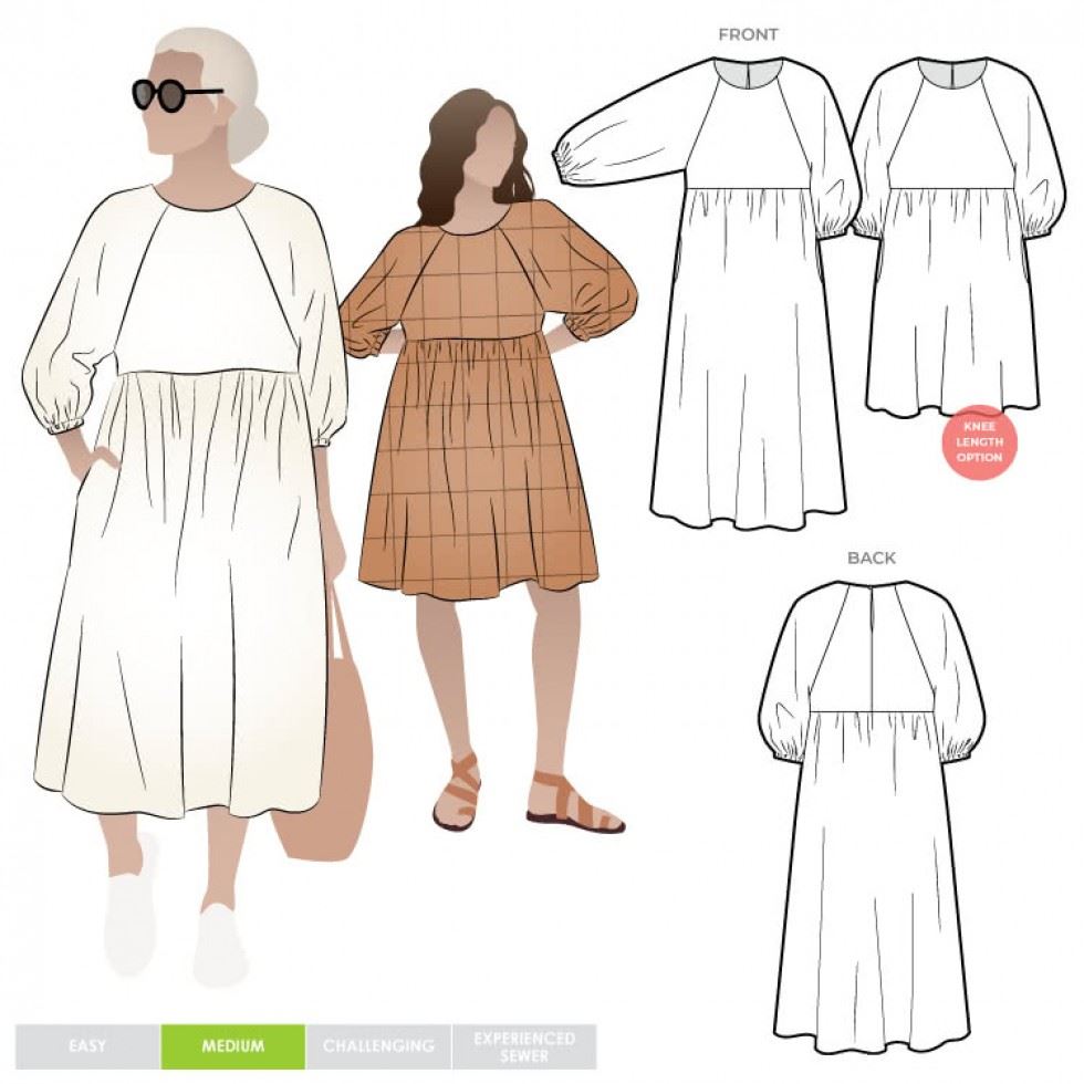 Style Arc Sewing Pattern Hope Dress