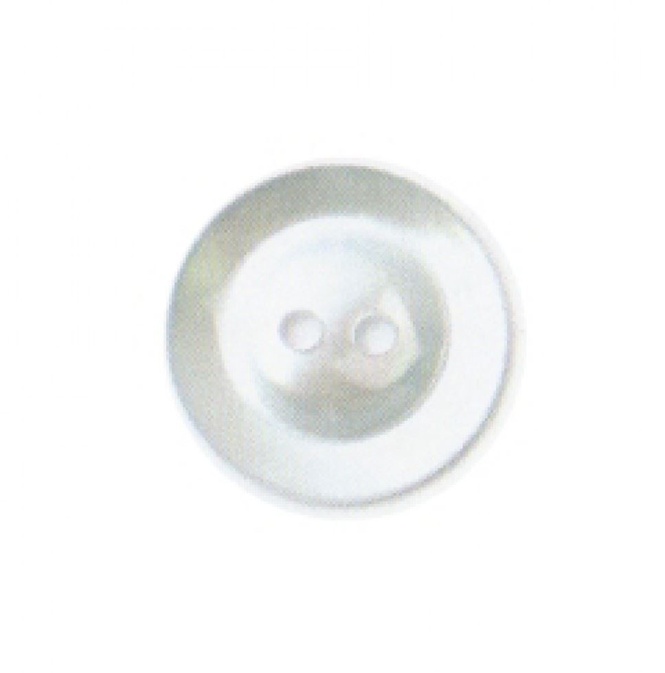 Crendon Round Pearlised Buttons (Value Pack) Pale Blue