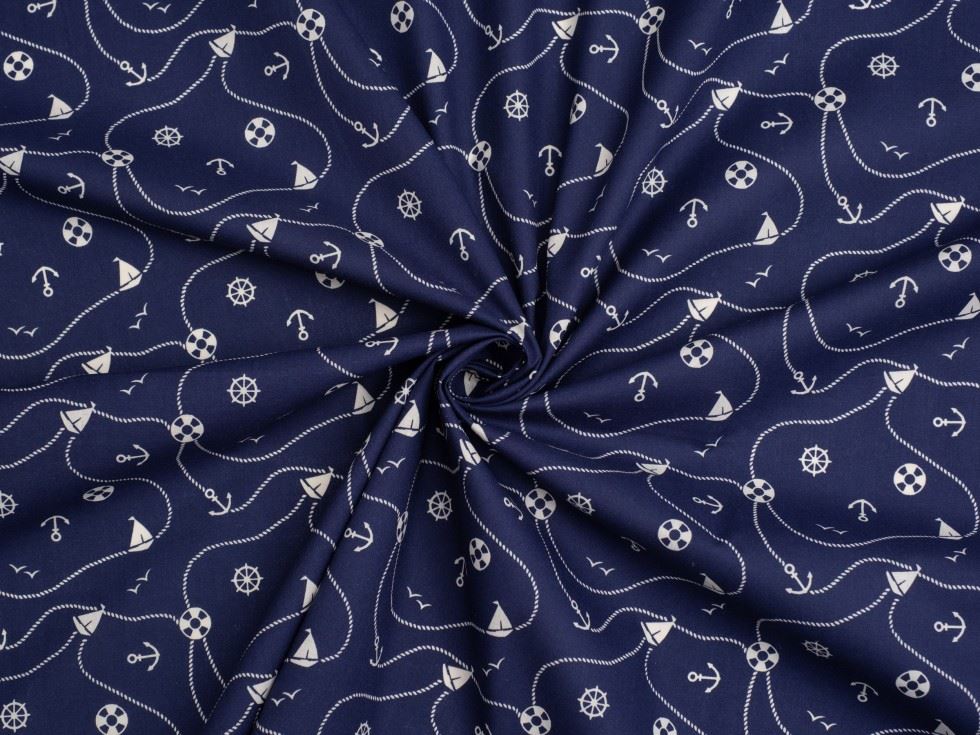Printed Polycotton Fabric 112.5cm / 45" Wide - per metre - Picture 4 of 4