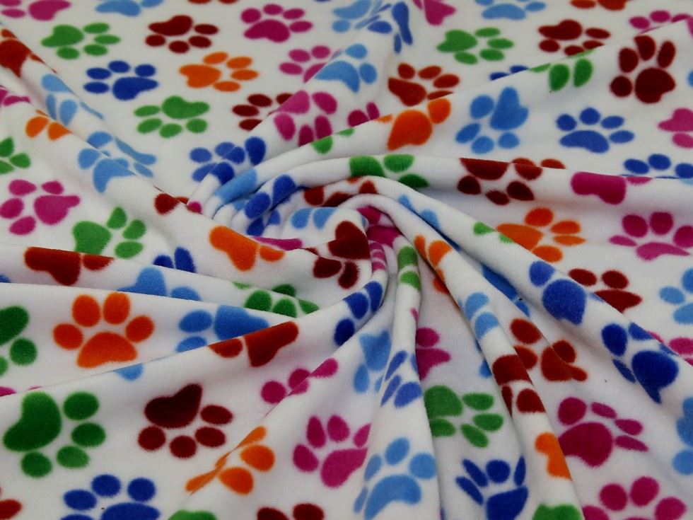 Cream Polar Fleece Fabric