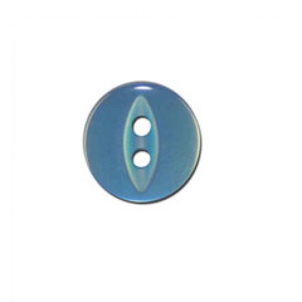 Trimits Bright Blue Fisheye Buttons (Value Pack)