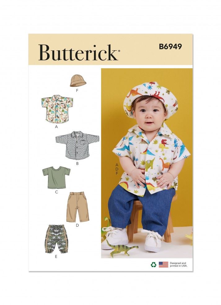 Butterick Paper Sewing Pattern 6949
 