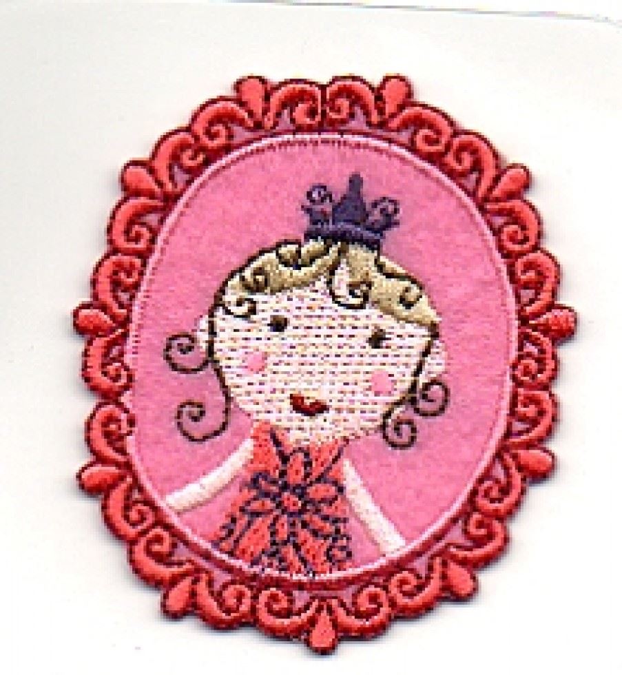 Craft Factory Girls Patch Motif