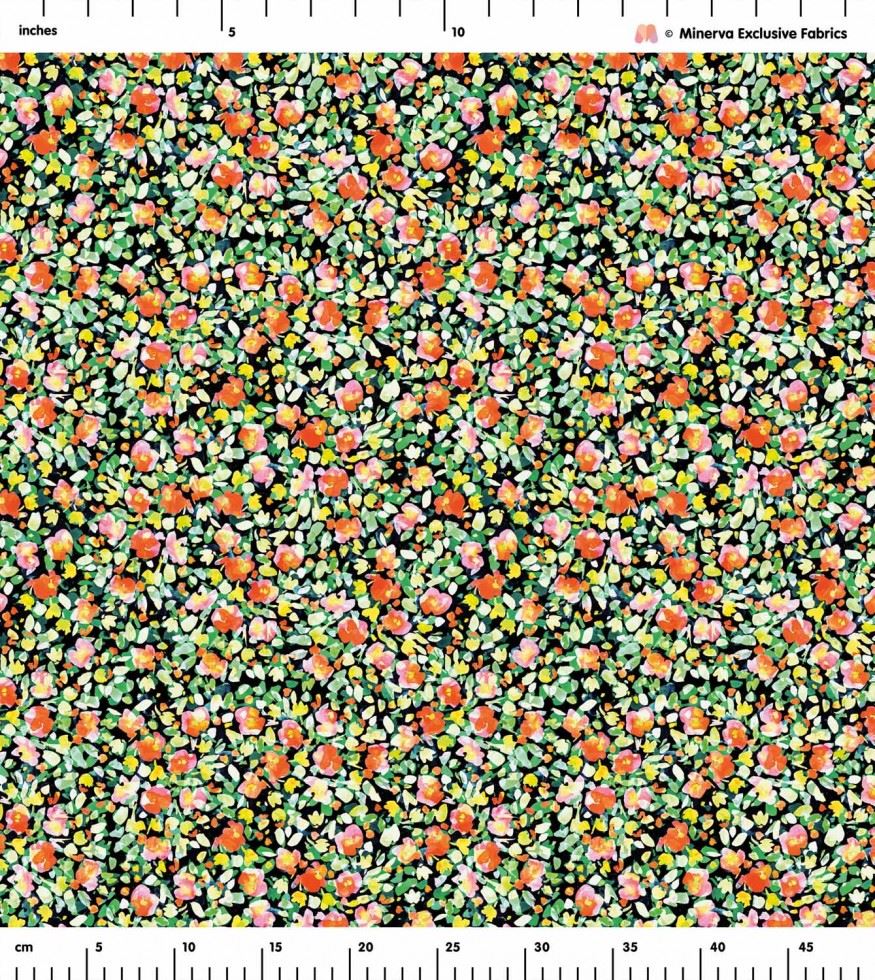 Minerva Exclusive Lining Fabric - POD - Fluttering Floral - per metre - Picture 5 of 7