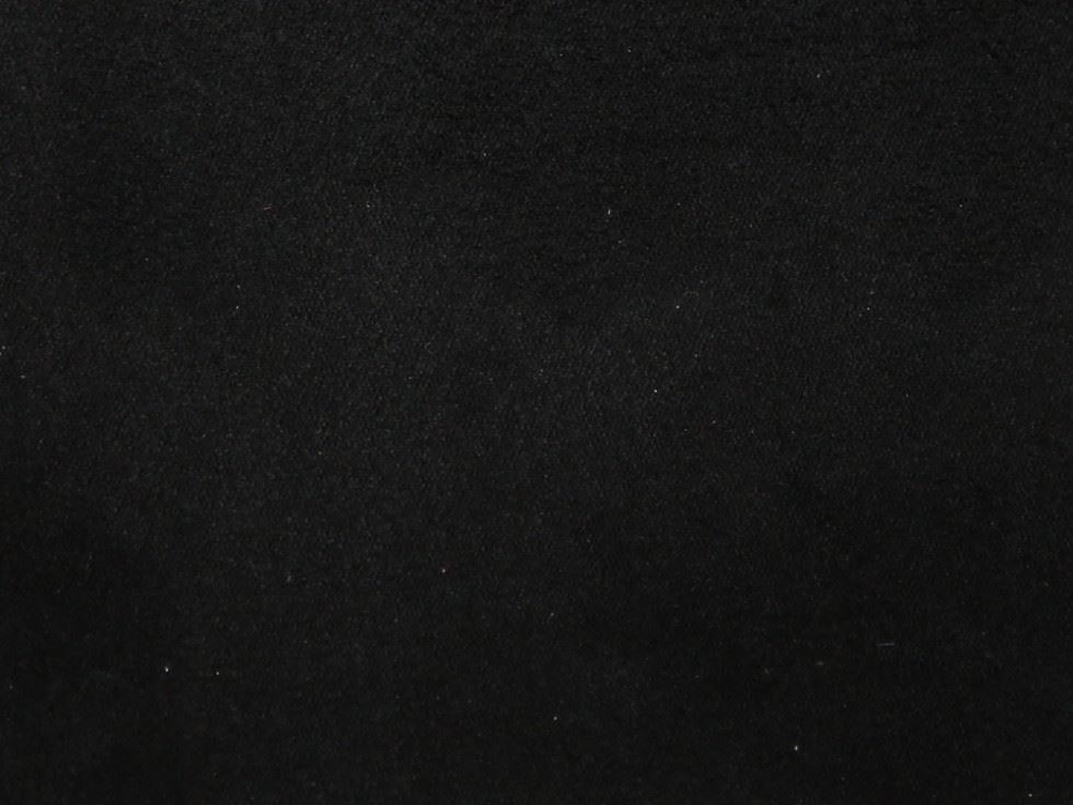 Black Deadstock Rayon Faux Suede Fabric