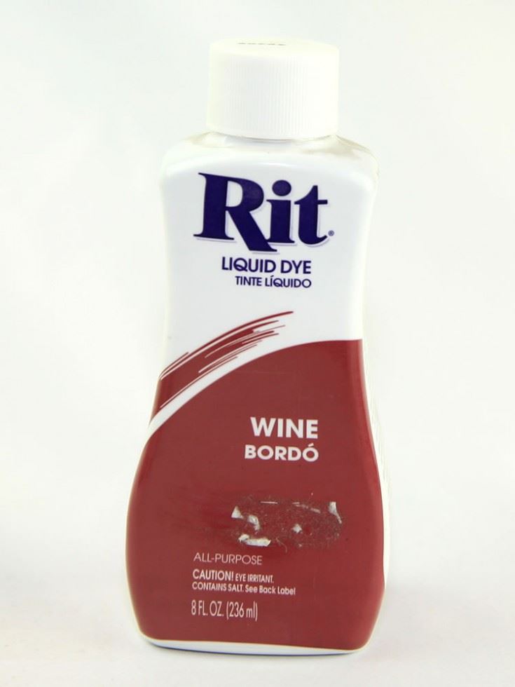 Rit Wine Liquid Fabric Dye